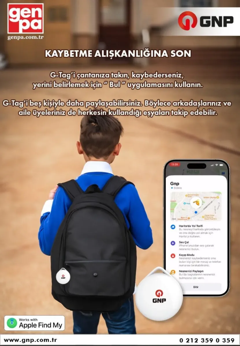 G-Tag Beyaz Takip Cihazı-Apple Mfi Lisanslı Detay 8