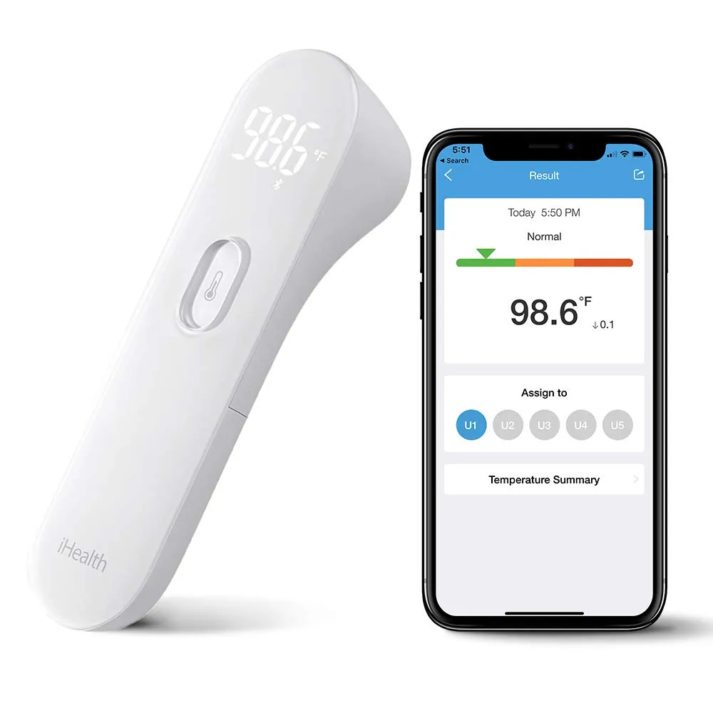 iHealth Temassız Kızılötesi Termometre Detay 4