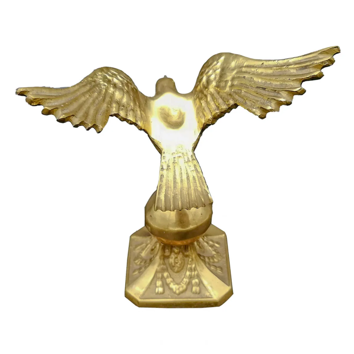 Kalender Döküm Kartal Pirinç Döküm Büyük Boy Biblo 17.5Cm Detay 9