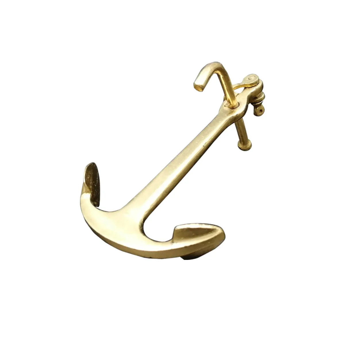 Kalender Döküm Pirinç Döküm Küçük Boy Çıpa Admiraltı 10.5Cm Detay 1