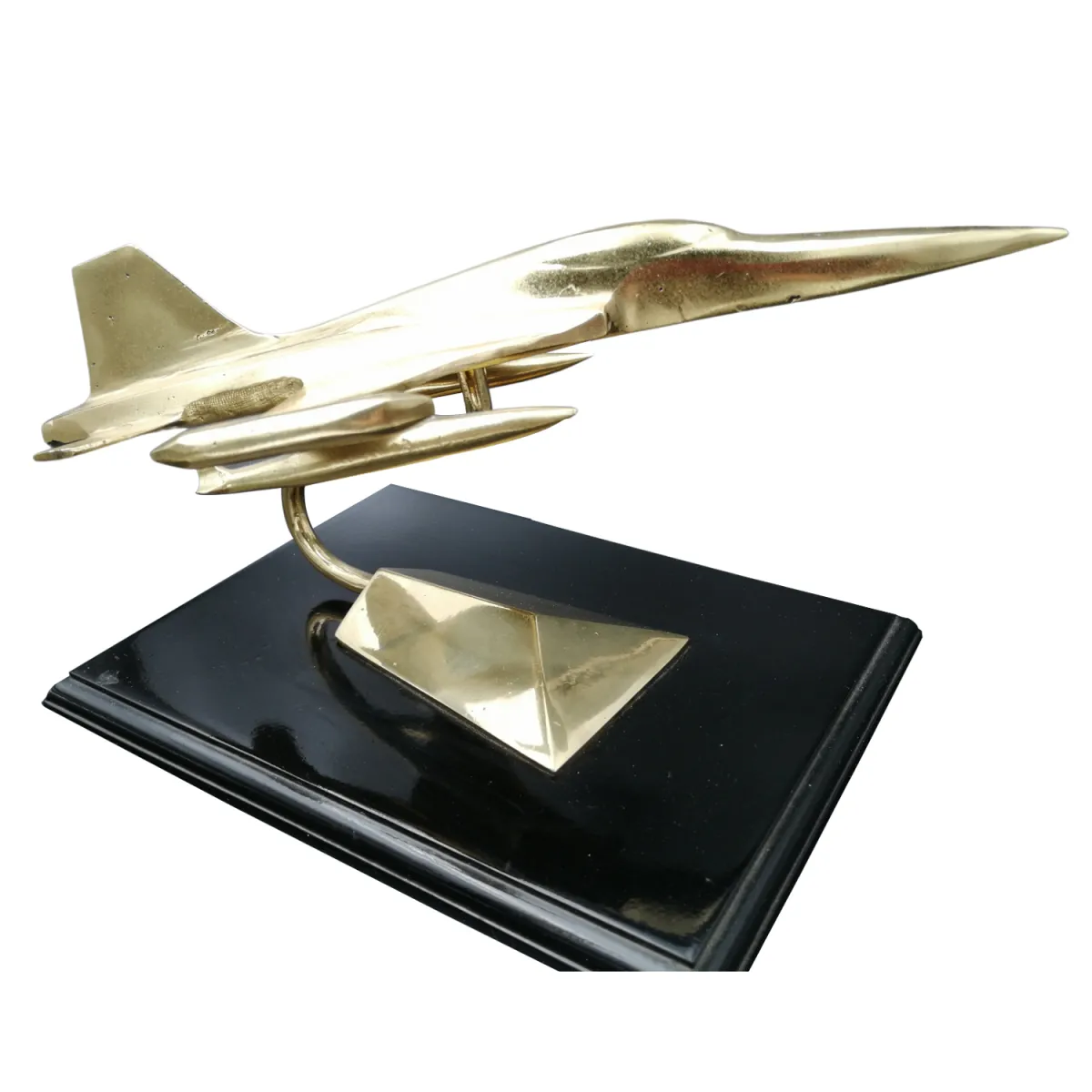 Kalender Döküm Pirinç Döküm Masa Üstü F5 Jet 24.5Cm Detay 1