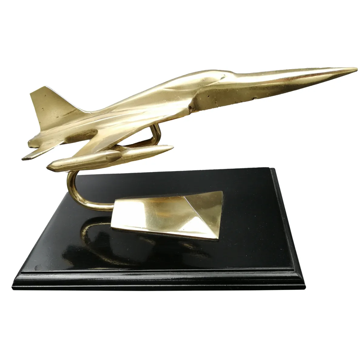 Kalender Döküm Pirinç Döküm Masa Üstü F5 Jet 24.5Cm Detay 8