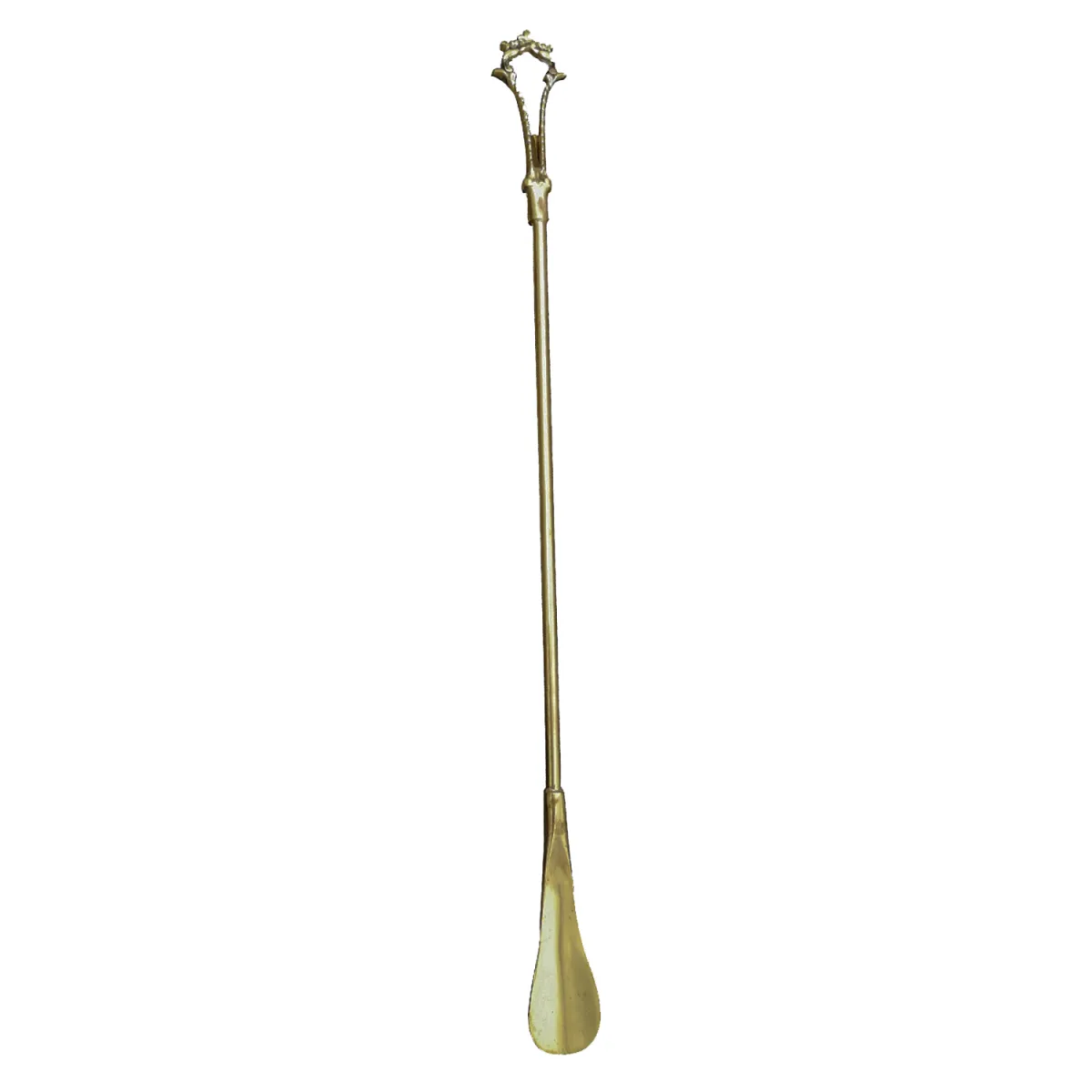 Kalender Döküm Pirinç Döküm Uzun Ayakkabı Çekeceği 56.5Cm Detay 1