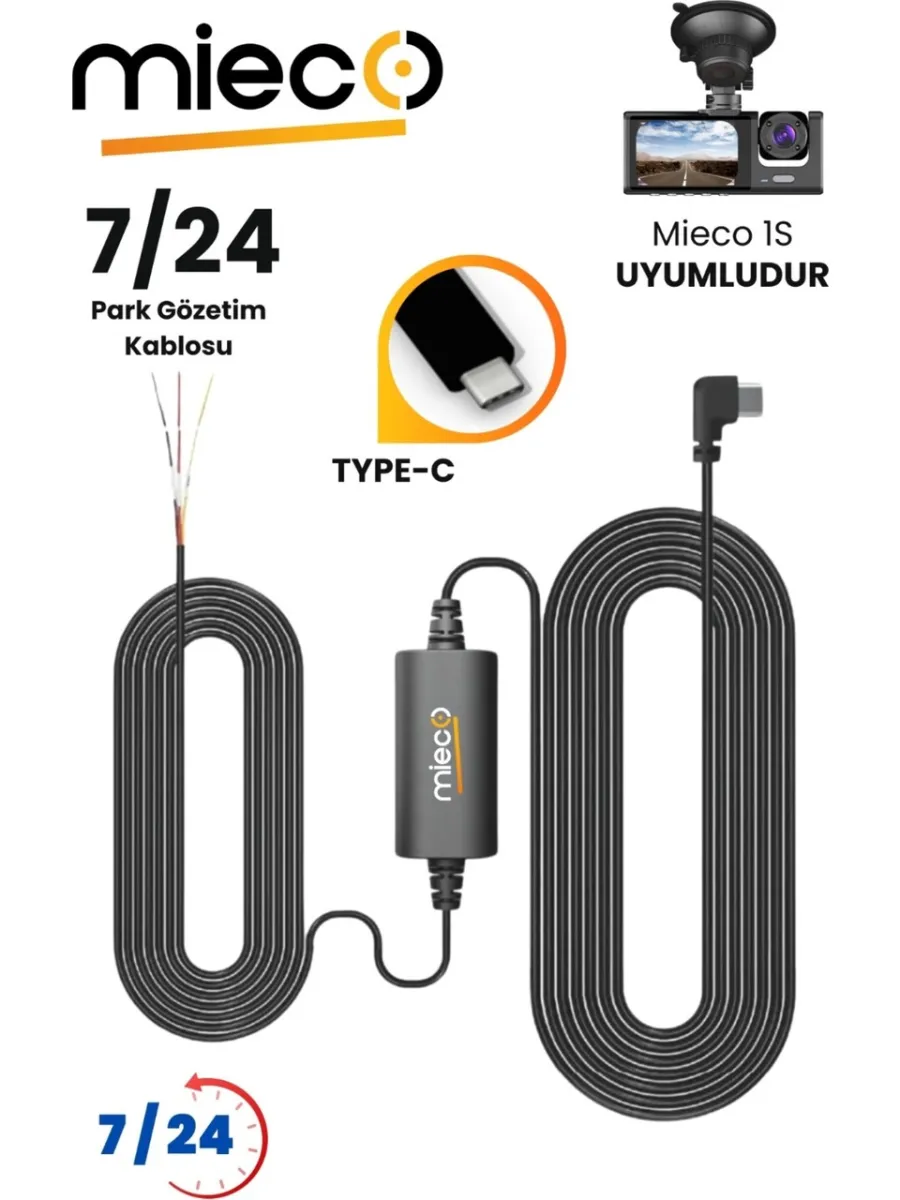 Mieco 1S Uyumlu Park Modu Akü Bağlantı Kablosu / Hardware Kit (Type-c) Detay 7