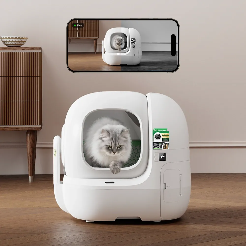 Petkit Purobot Max Pro 2 Akıllı Kedi Tuvaleti Detay 3