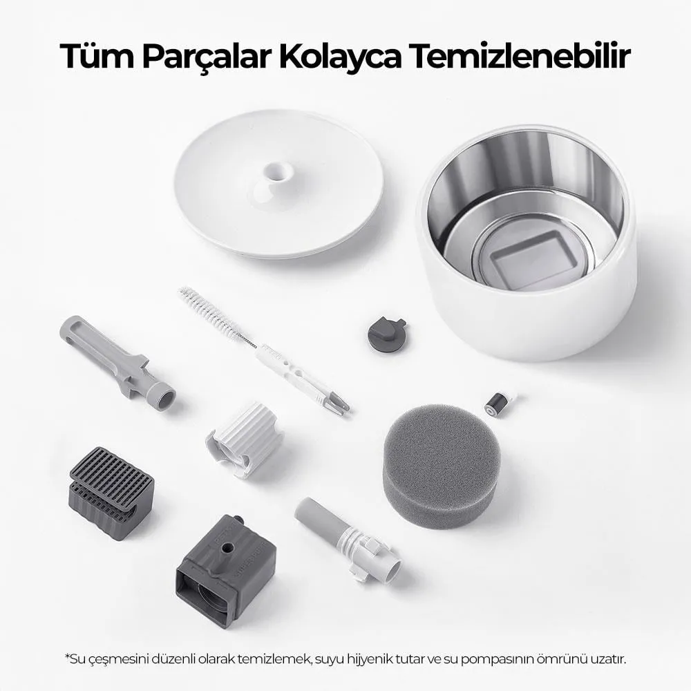 Petkit Temizlik Seti Gri Detay 10