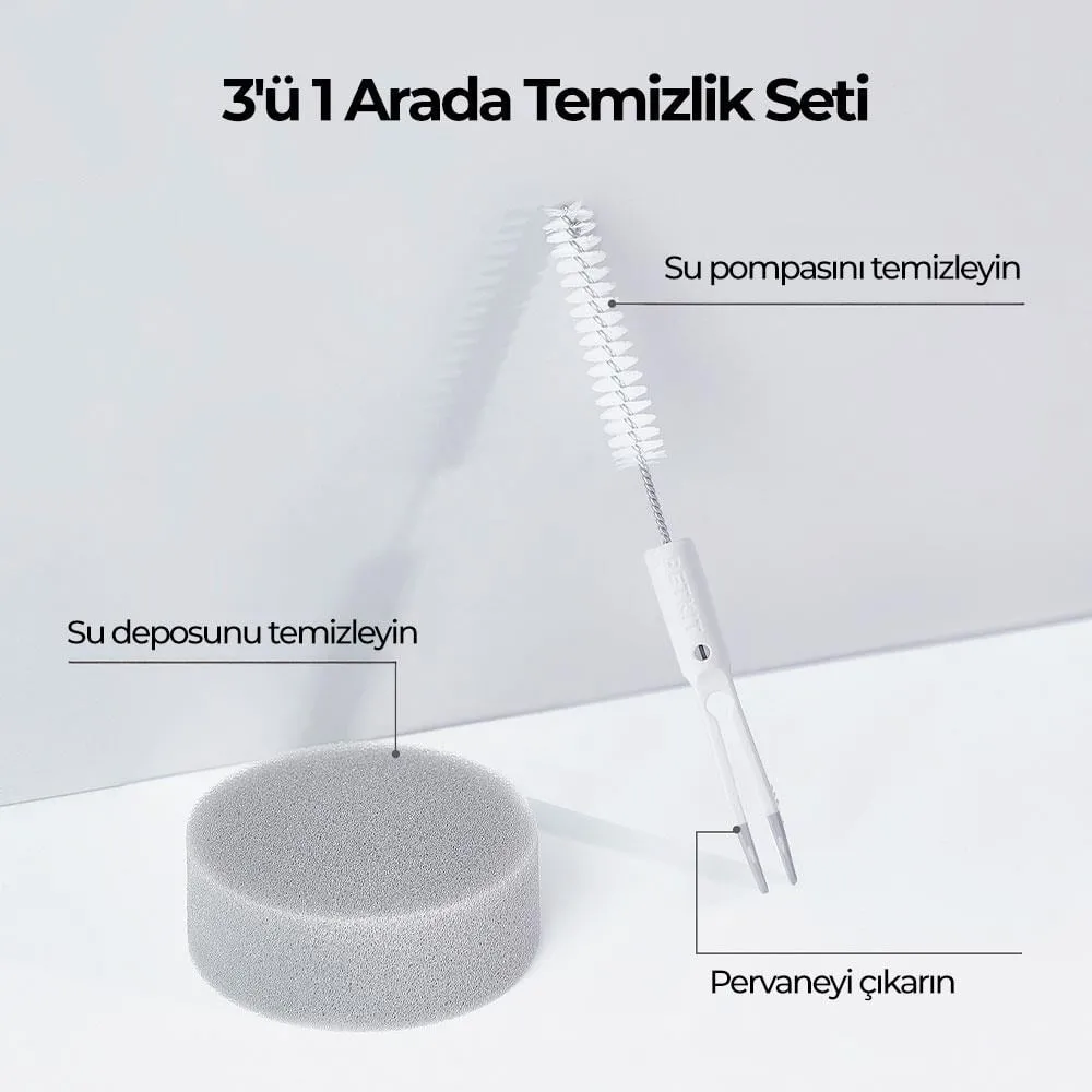 Petkit Temizlik Seti Gri Detay 5