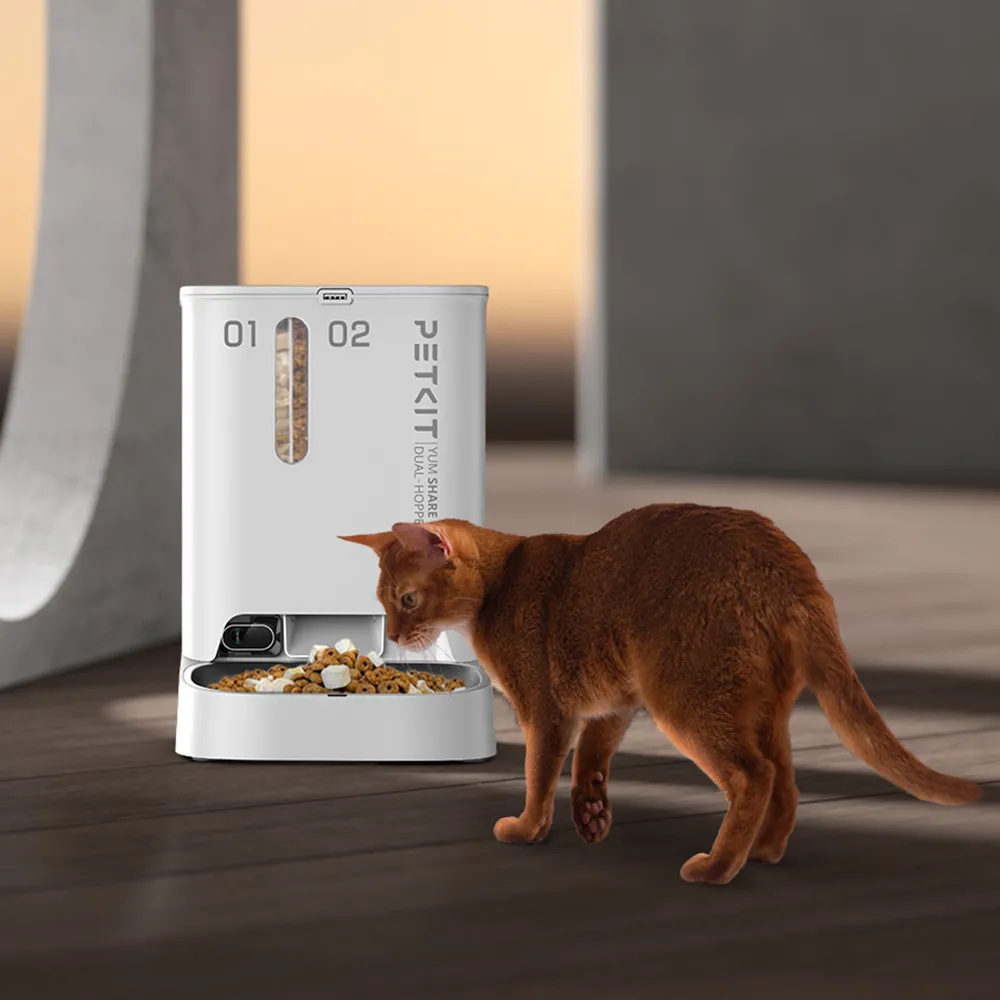 Petkit Yumshare Kameralı Çift Hazneli Akıllı Mama Kabı Detay 3