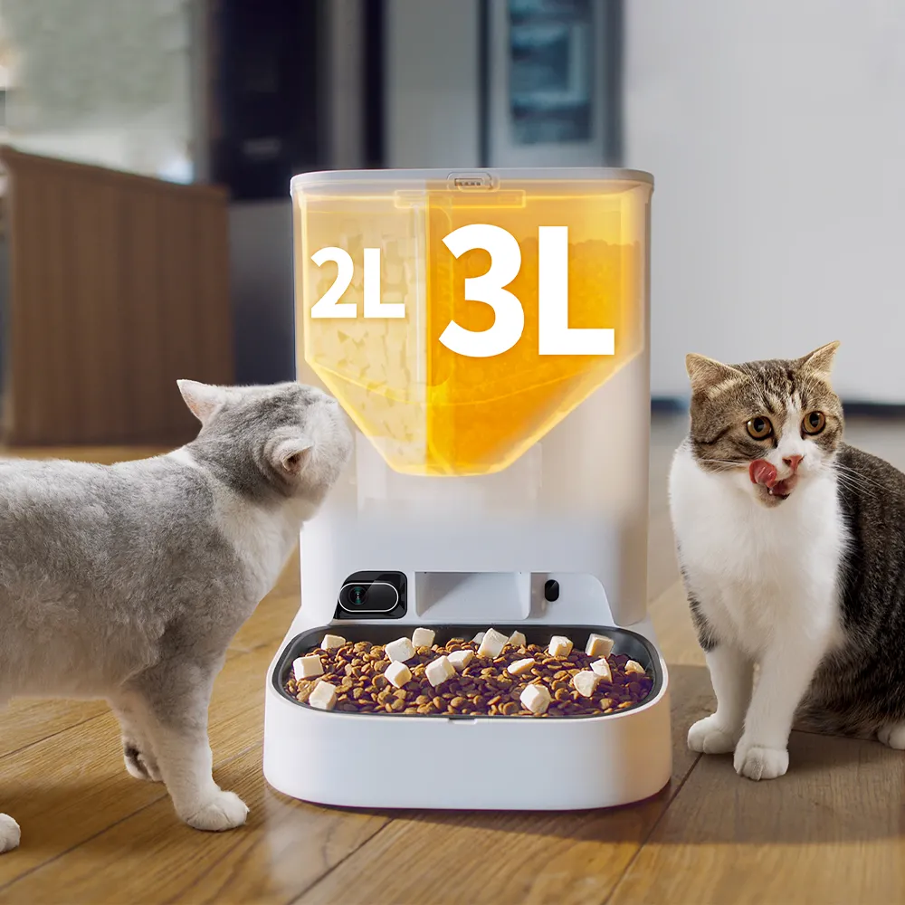 Petkit Yumshare Kameralı Çift Hazneli Akıllı Mama Kabı Detay 8