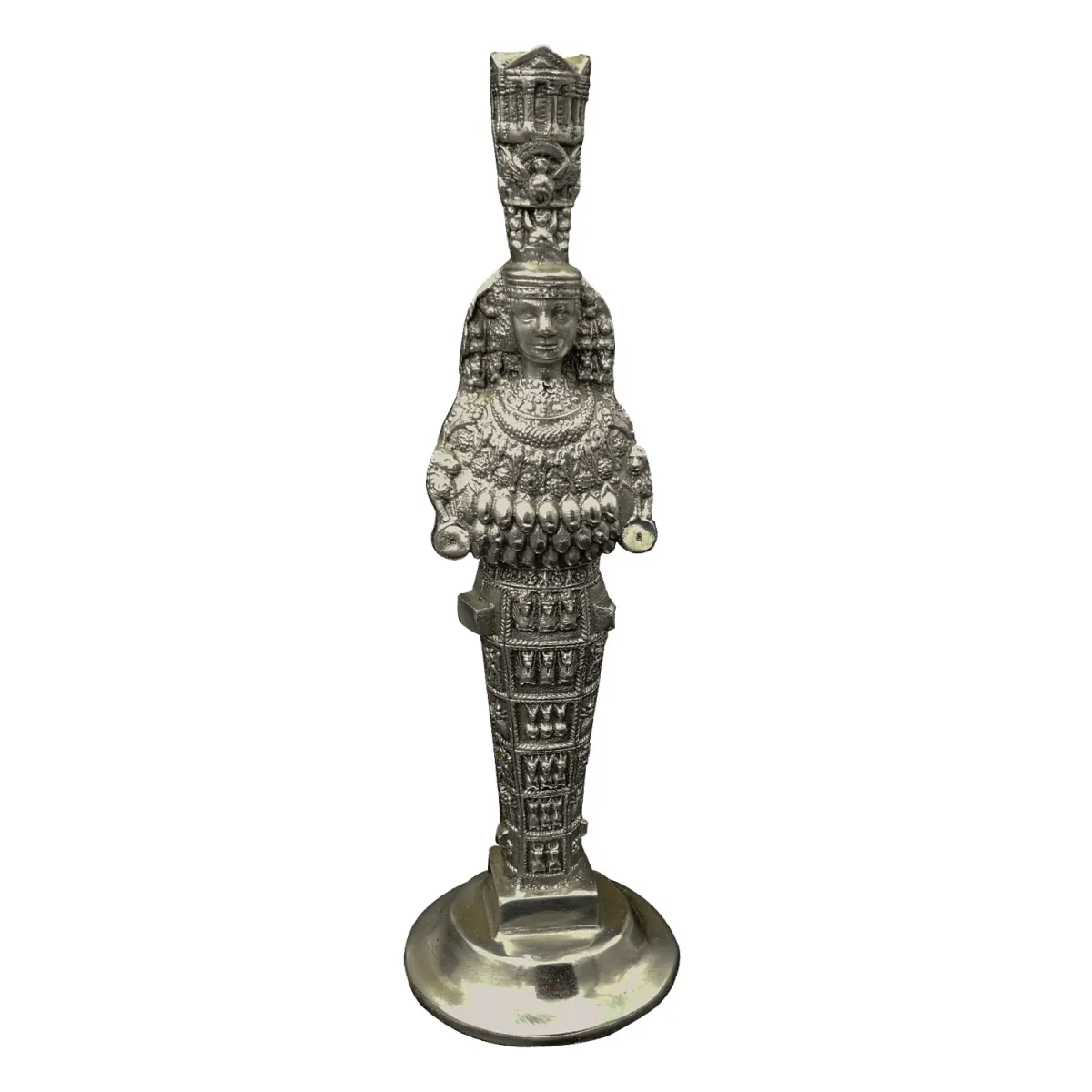 Pm Dizayn Alüminyum Döküm Kybele Heykeli 29.5Cm