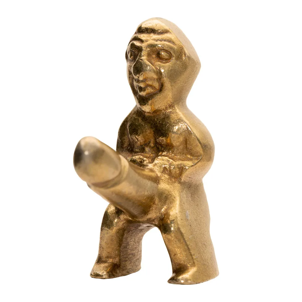 Pmdizayn Bereket Tanrısı Pirinç Döküm Biblo 12Cm