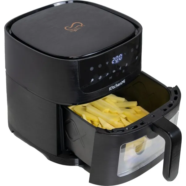 Xiaomi Kitchenmi Air Fryer 6L Fritöz Siyah Detay 5