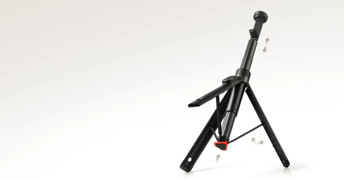 Xiaomi Zoom Floor Selfie Stick Tripod 62" Detay 7