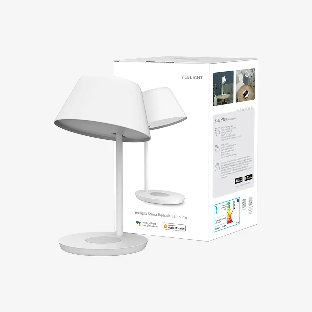 Yeelight Staria Bedside Lamp Pro Kablosuz Şarjlı Masa Lambası Detay 8